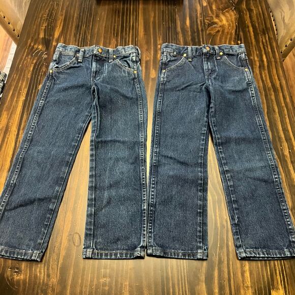 Wrangler Boys Jeans Size 7 Reg - Picture 2 of 6